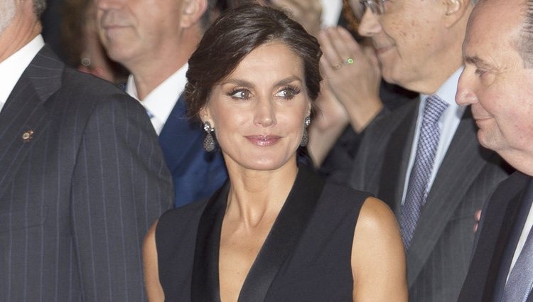 La Reina Letizia presidienco la Noche de la Economía Valenciana 2018