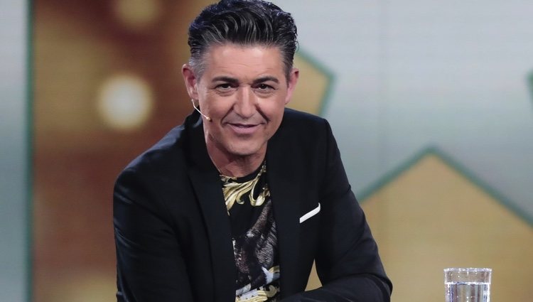 Ángel Garó en el plató de 'GH VIP 6' en la gala 9