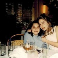 Lady Gaga y su hermana cuando eran pequeñas