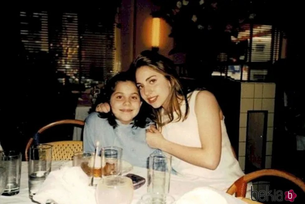 Lady Gaga y su hermana cuando eran pequeñas