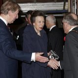 La Princesa Ana de Inglaterra llegando al Festival of Remembrance 2018