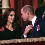 Los Duques de Cambridge durante el Festival of Remembrance 2018