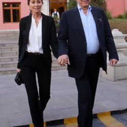 Isabel Preysler y Mario Vargas Llosa en Arequipa