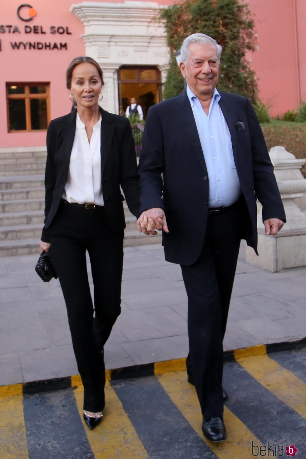 Isabel Preysler y Mario Vargas Llosa en Arequipa