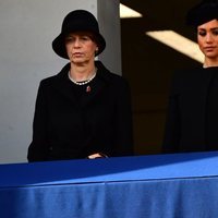 Meghan Markle y Elke Büdenbender en el Día del Recuerdo 2018