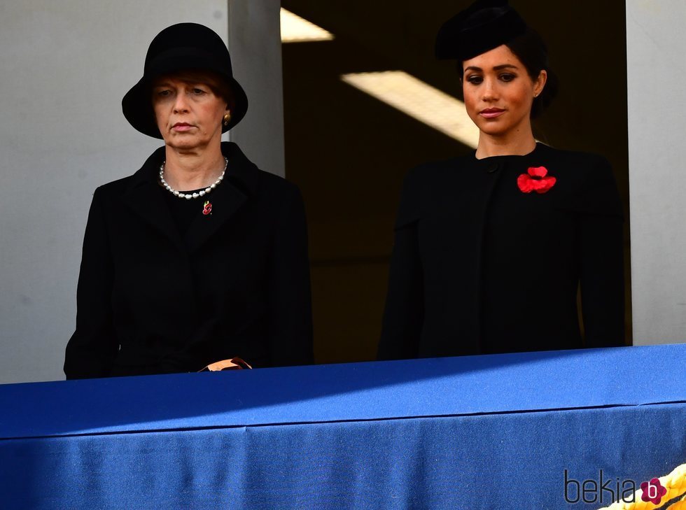 Meghan Markle y Elke Büdenbender en el Día del Recuerdo 2018