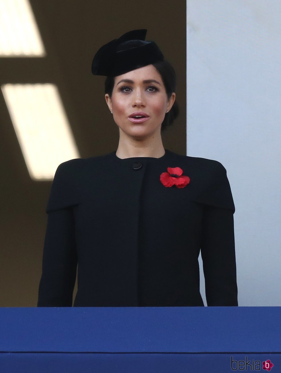 Meghan Markle en su primer Día del Recuerdo