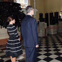 Los Reyes Felipe y Letizia en el Santuario Patriótico de Lima