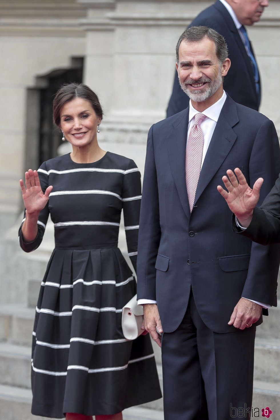 Los Reyes Felipe y Letizia, muy sonrientes en su Viaje de Estado a Perú