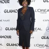 Viola Davis  en los premios Mujer del Año 2018 de Glamour