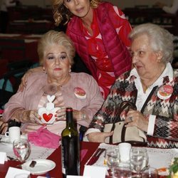 Ágatha Ruiz de la Prada con la Infanta Pilar y Cuqui Fierro en el Rastrillo Nuevo Futuro 2018