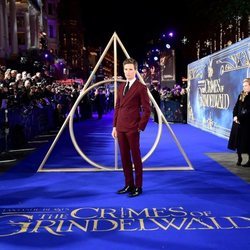 Eddie Redmayne en el estreno de 'Animales Fantásticos: Los Crímenes de Grindelwald'