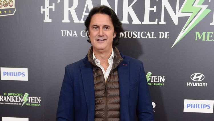 Poty Castillo en el estreno del musical 'El pequeño Frankenstein'