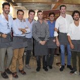 Óscar Higares, Fonsi Nieto, Francisco Rivera, Israel Lancho y Miguel Abellán en el Rastrillo Nuevo Futuro 2018