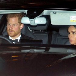 El Príncipe Harry y Meghan Markle en el 70 cumpleaños del Príncipe Carlos