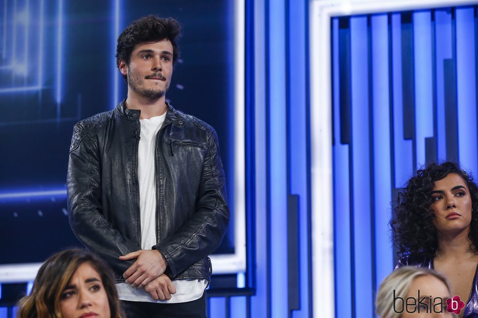 Miki durante la valoración de su actuación en la Gala 8 de 'OT 2018'