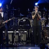 El grupo Vetusta Morla actuando en la gala de Persona del Año de los Grammy Latinos 2018