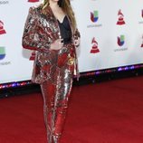 Rozalén en la alfombra roja de los Grammy Latinos 2018