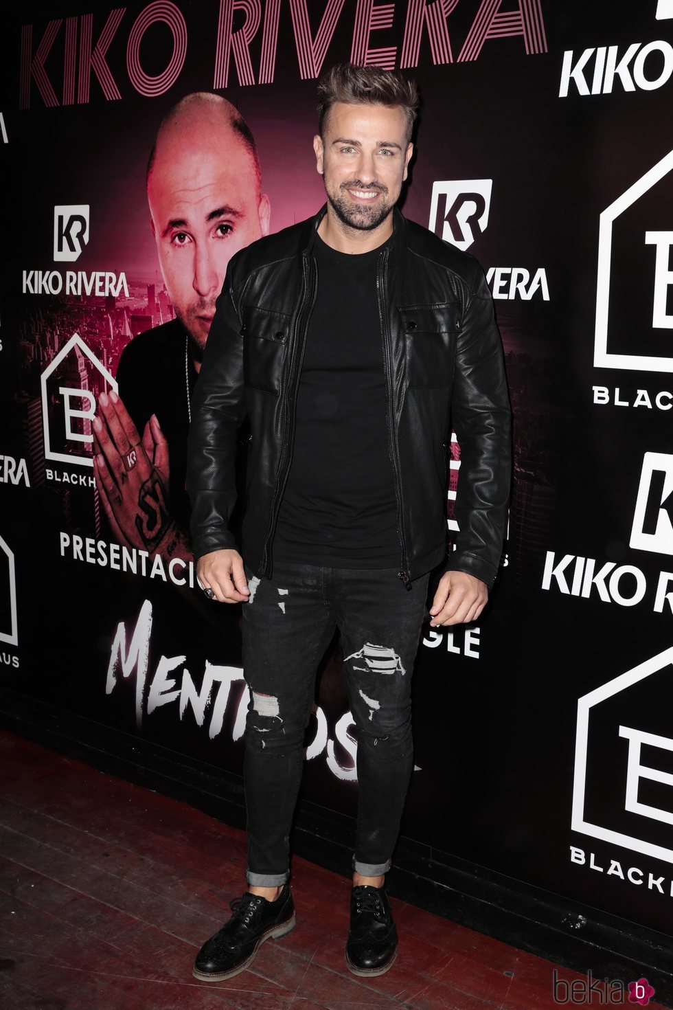 Rafa Mora en la presentación del single de Kiko Rivera: 'Mentirosa'