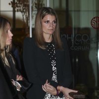 Athina Onassis dirigiéndose a la boda de Marta Ortega y Carlos Torretta