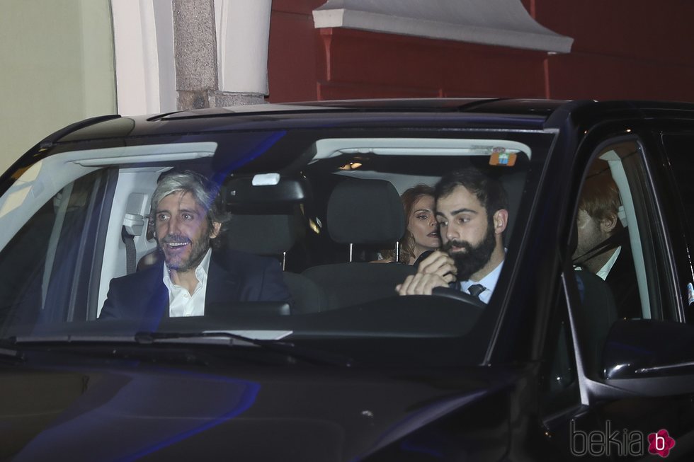 Alfonso de Borbón acudiendo a la boda de Marta Ortega y Carlos Torretta