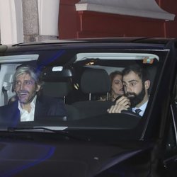 Alfonso de Borbón acudiendo a la boda de Marta Ortega y Carlos Torretta