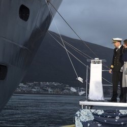 Ingrid Alexandra de Noruega bautiza el barco Príncipe Haakon