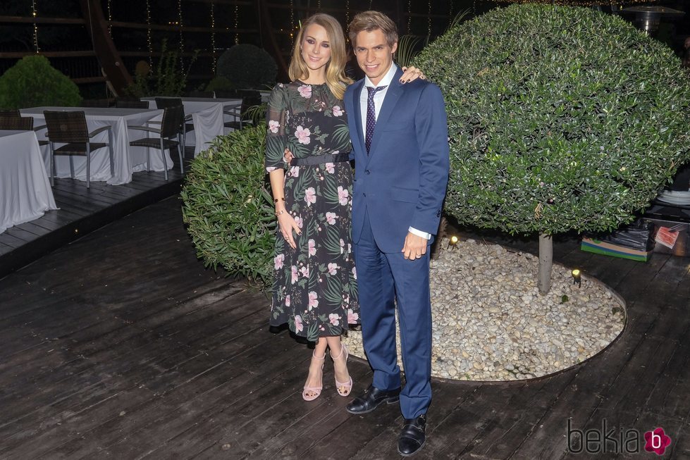 Carlos Baute y Astrid Klisans en los premios SICAB 2018