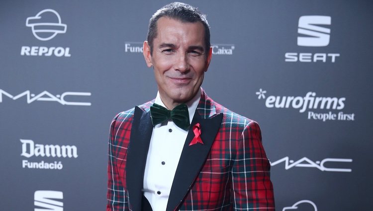 Jesús Vázquez en la gala 'People in red' 2018