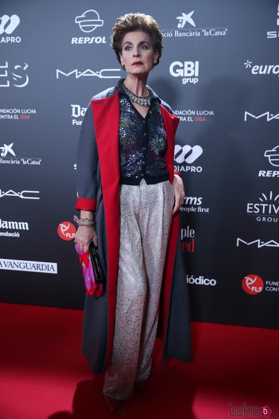 Antonia Dell'Atte en la gala 'People in red' 2018