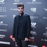 Agoney en la gala 'People in red' 2018