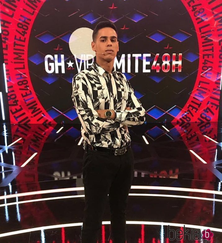 Anuar Beno en el plató de 'GH VIP 6'