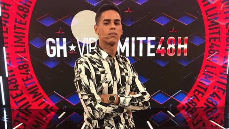 Anuar Beno en el plató de 'GH VIP 6'