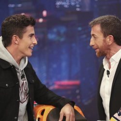 Marc Márquez y Pablo Motos en 'El hormiguero'