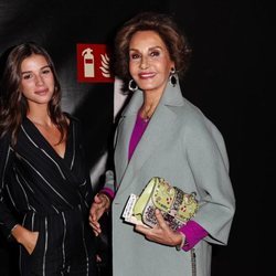 Sandra Gago y Naty Abascal en el estreno de un musical