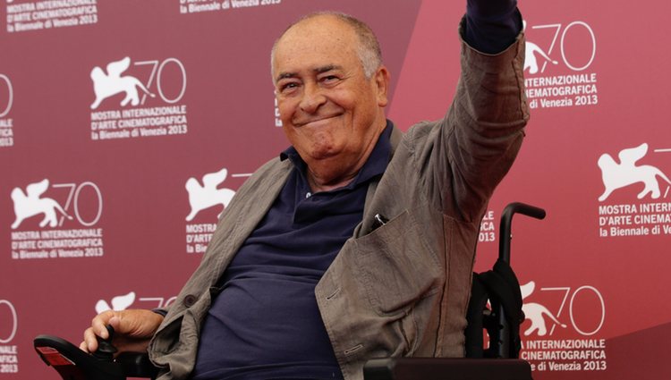 Bernardo Bertolucci en la alfombra roja de la 70ª edición del Festival de Cine de Venecia