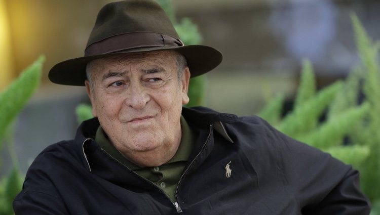 Bernardo Bertolucci en la presentación de 'Tu y yo' en Roma