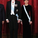 Los Reyes Felipe y Letizia en la cena de gala al Presidente de China