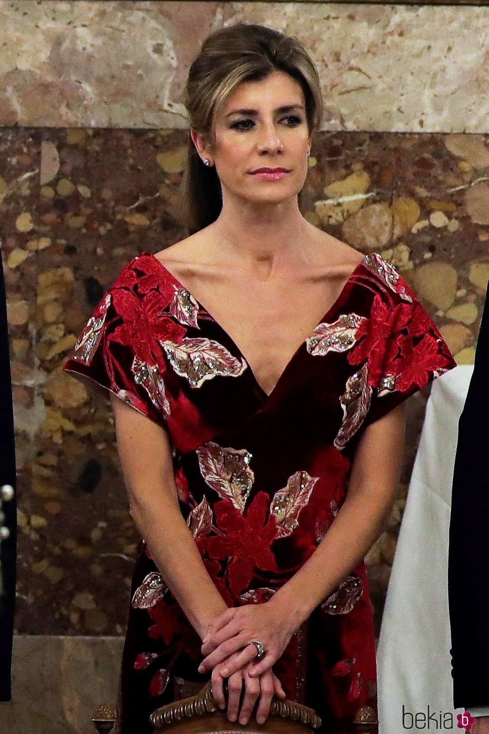 Begoña Gómez en la cena de gala al Presidente de China