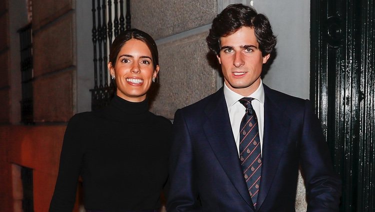 Fernando Fitz-James Stuart y Sofía Palazuelo en la fiesta de 50 cumpleaños de Eugenia Martínez de Irujo