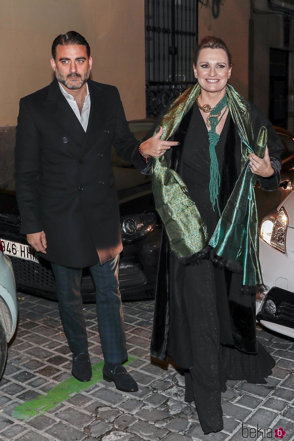 Ainhoa Arteta y Matías en la fiesta de 50 cumpleaños de Eugenia Martínez de Irujo