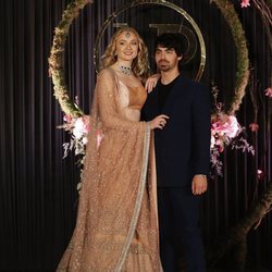 Sophie Turner y Joe Jonas en Nueva Delhi