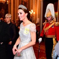 Kate Middleton en la recepción al Cuerpo Diplomático