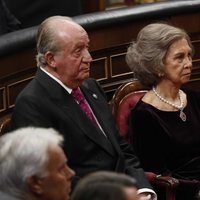 Los Reyes Juan Carlos y Sofía en el 40 aniversario de la Constitución