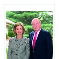 Los Reyes Juan Carlos y Sofía en su felicitación de Navidad 2018