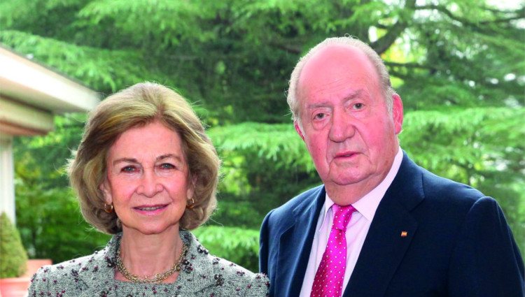 Los Reyes Juan Carlos y Sofía en su felicitación de Navidad 2018