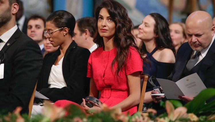 Amal Clooney en los Premios Nobel de la Paz 2018