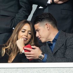 Shanon de Lima y James Rodríguez juntos en Madrid