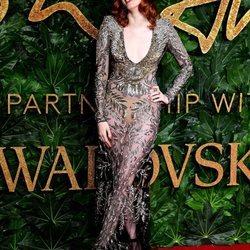 Karen Elson en los British Fashion Awards 2018