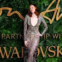 Karen Elson en los British Fashion Awards 2018